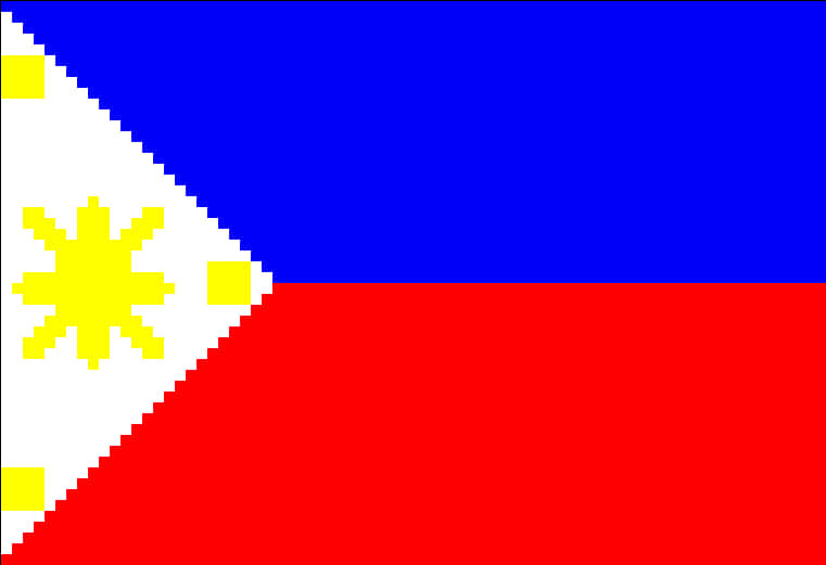 Philippine Flag Graphic PNG image