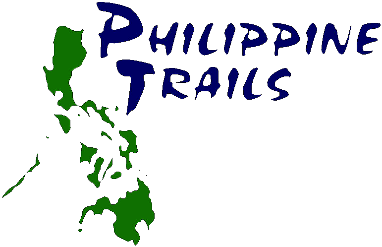 Philippine Trails Map Artwork PNG image