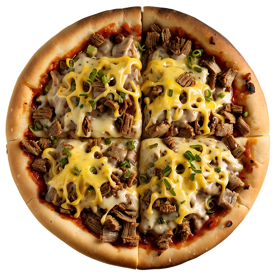 Philly Cheese Steak Pizza Png Guo86 PNG image