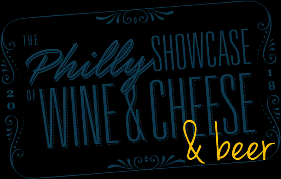 Philly Wine Cheese Beer Showcase Event PNG image