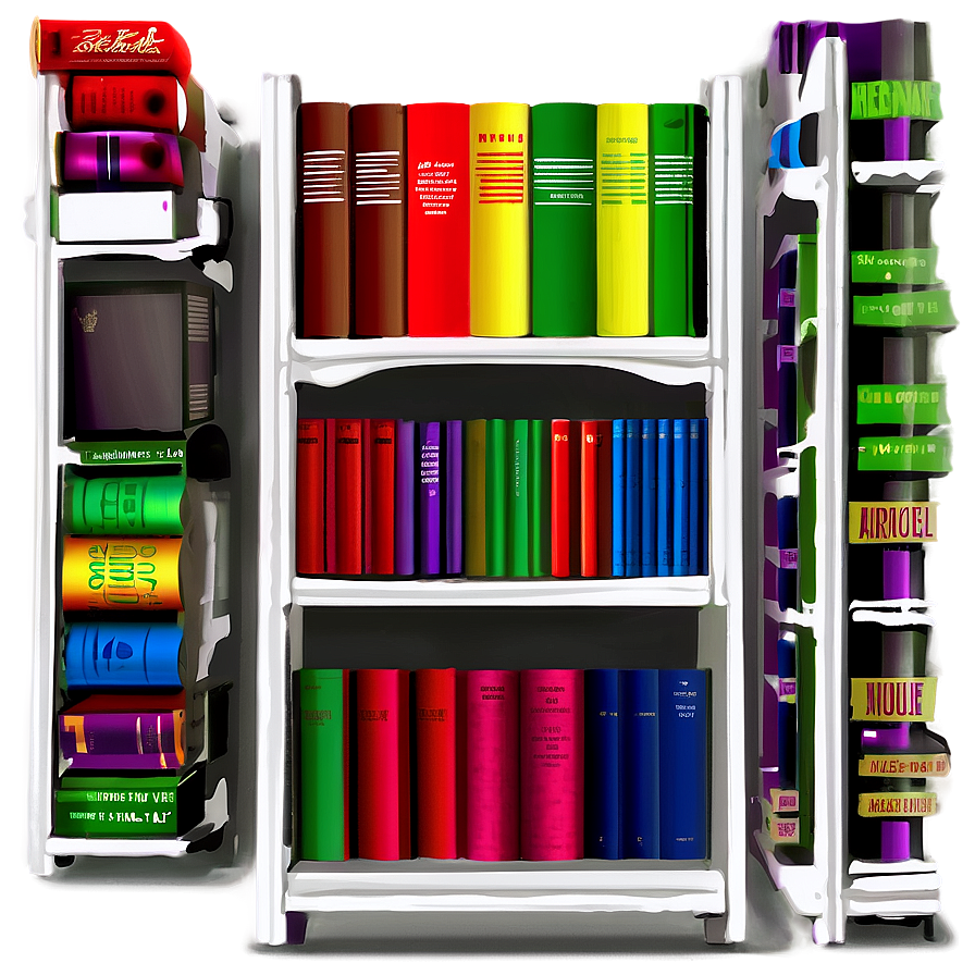 Philosophy Books On Shelf Png Vjb PNG image