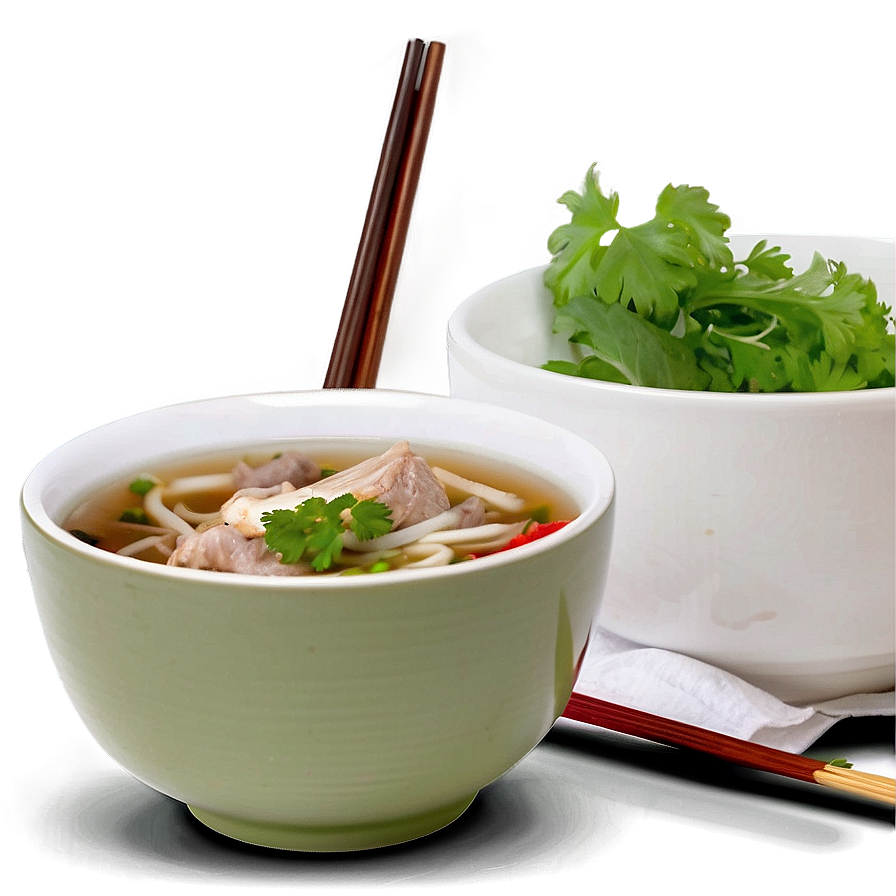 Pho In Ceramic Bowl Png 06202024 PNG image