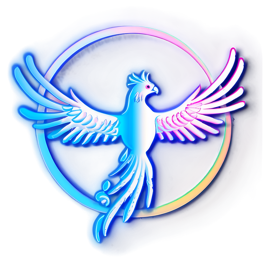 Phoenix In Fire Circle Png 53 PNG image