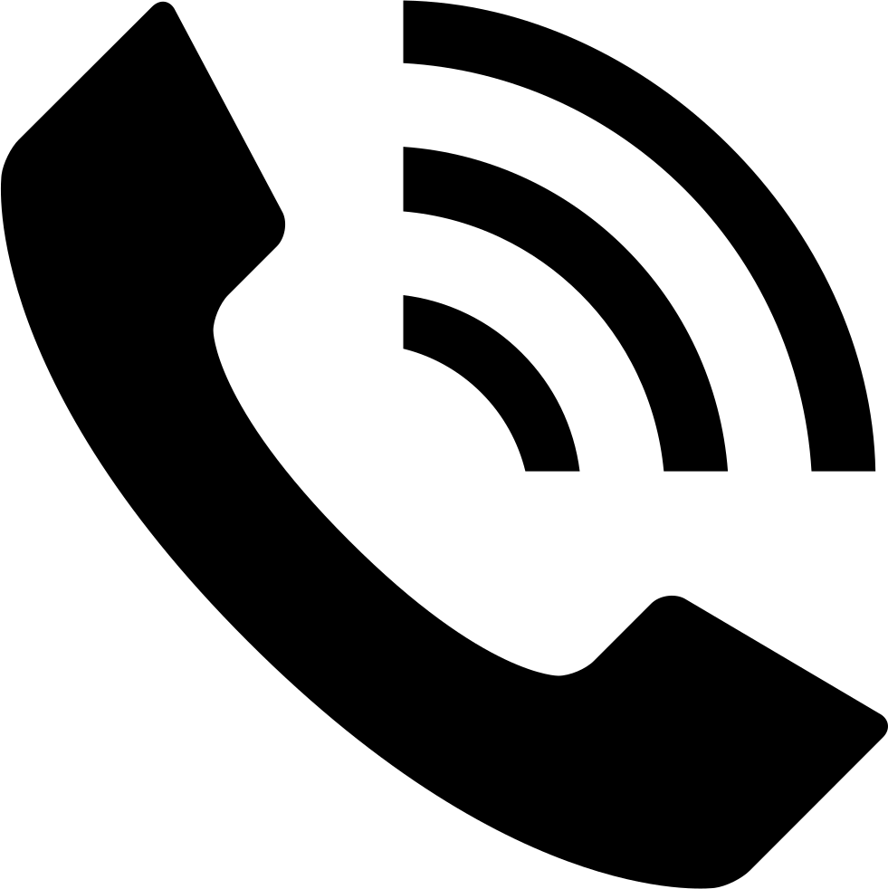 Phone Receiver Signal Icon PNG image