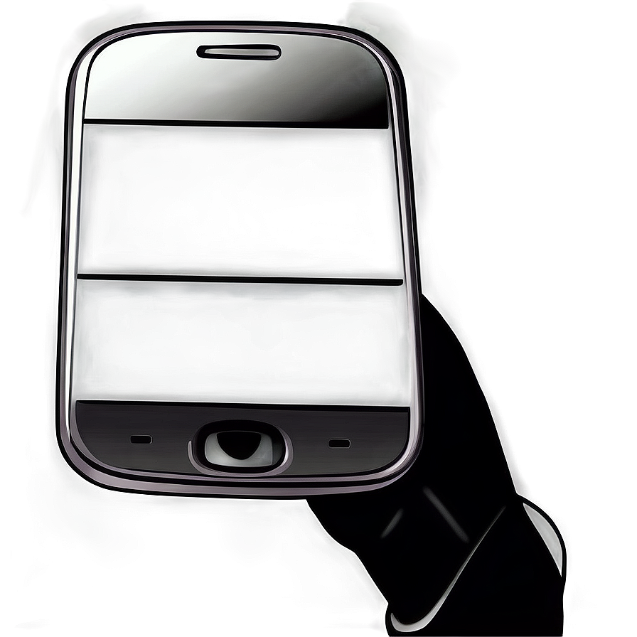 Phone Silhouette Transparent Png Fyg88 PNG image