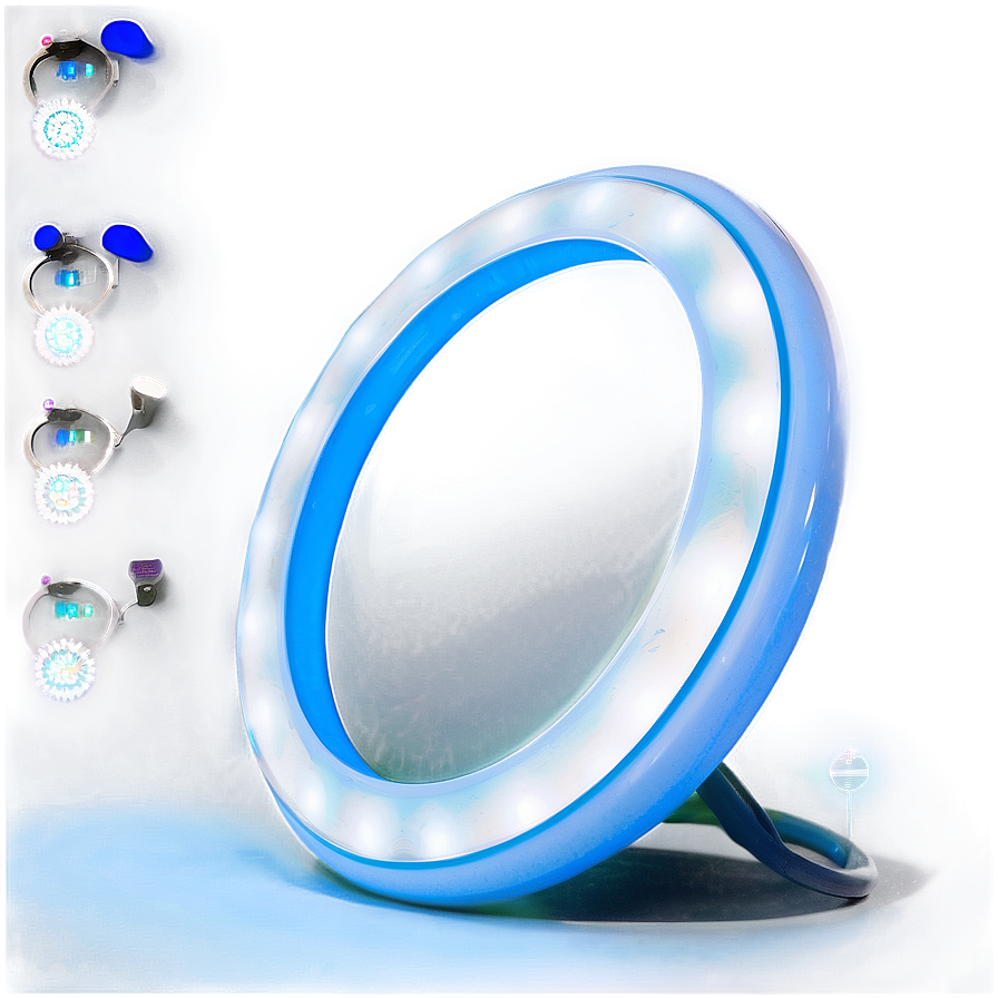 Phototherapy Skin Treatment Ring Light Png 06122024 PNG image