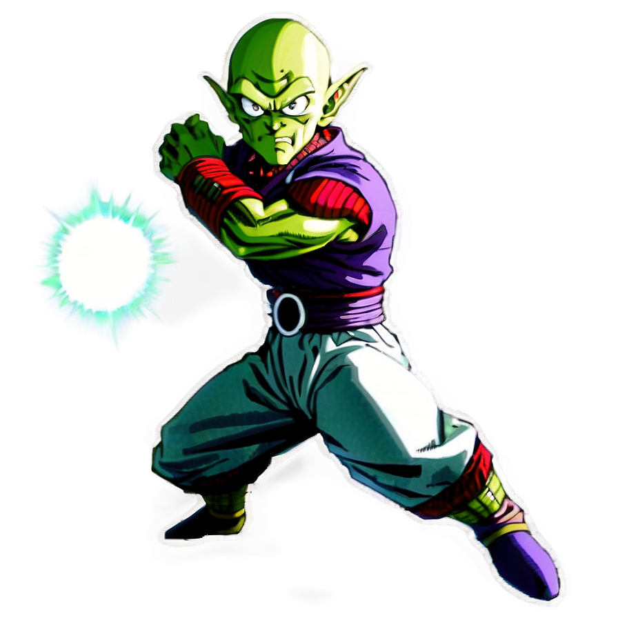 Piccolo Special Beam Cannon Png Met63 PNG image