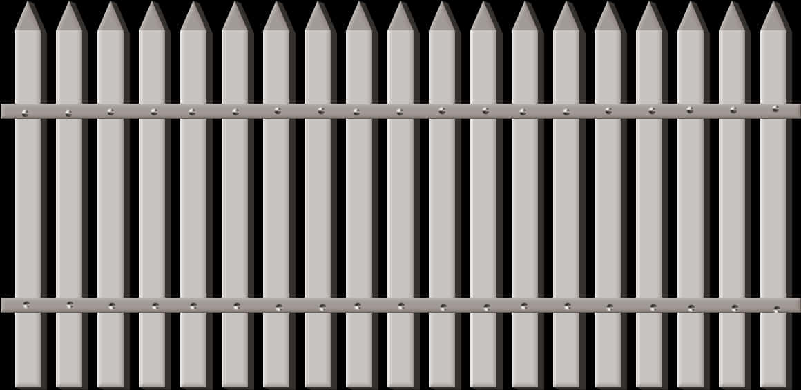 Picket Fence Graphic PNG image