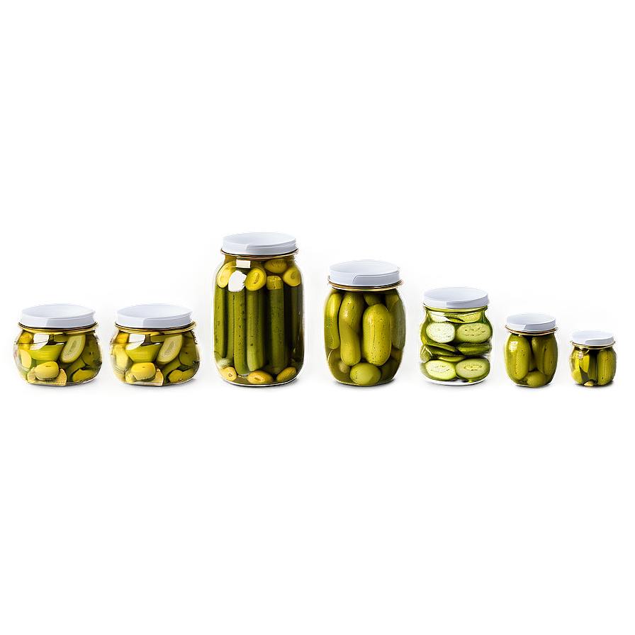 Pickle Jar Collection Png Xhx9 PNG image