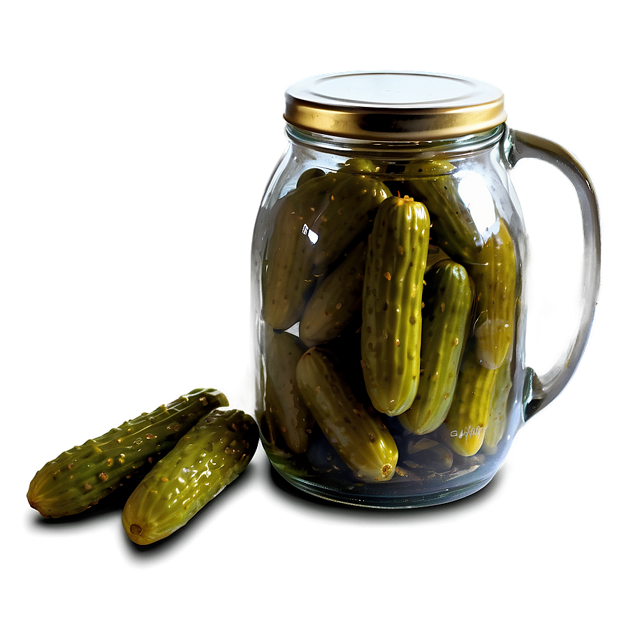 Pickle Jar With Handle Png Xvp62 PNG image