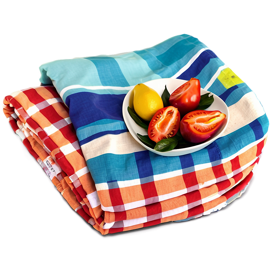 Picnic Blanket For Beach Png 06132024 PNG image