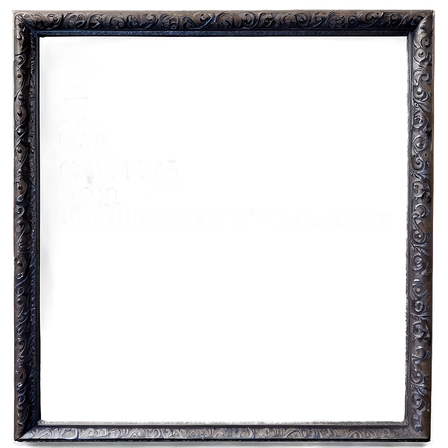 Picture Frame D PNG image