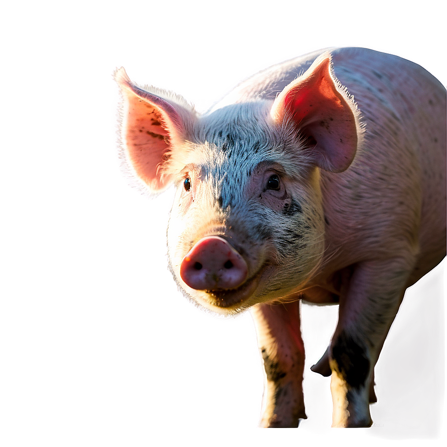 Pig On Farm Png Nvh56 PNG image