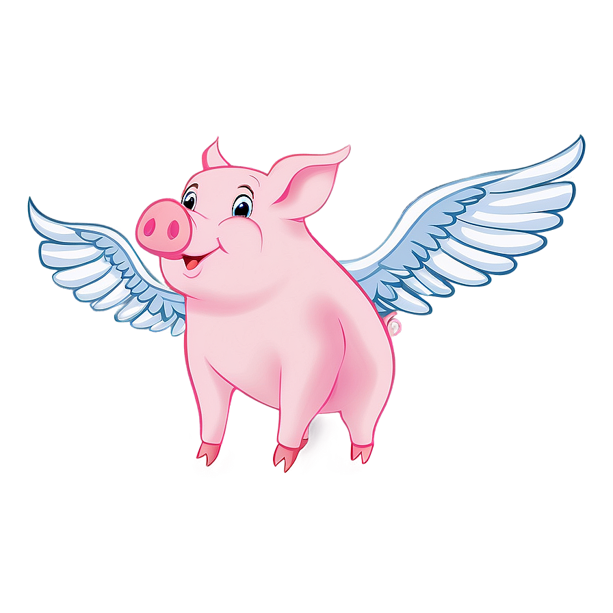 Pig With Wings Png 27 PNG image