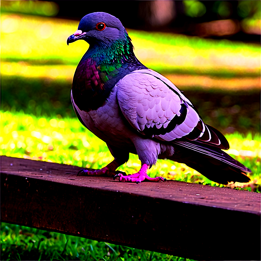 Pigeon At Park Png Ska PNG image