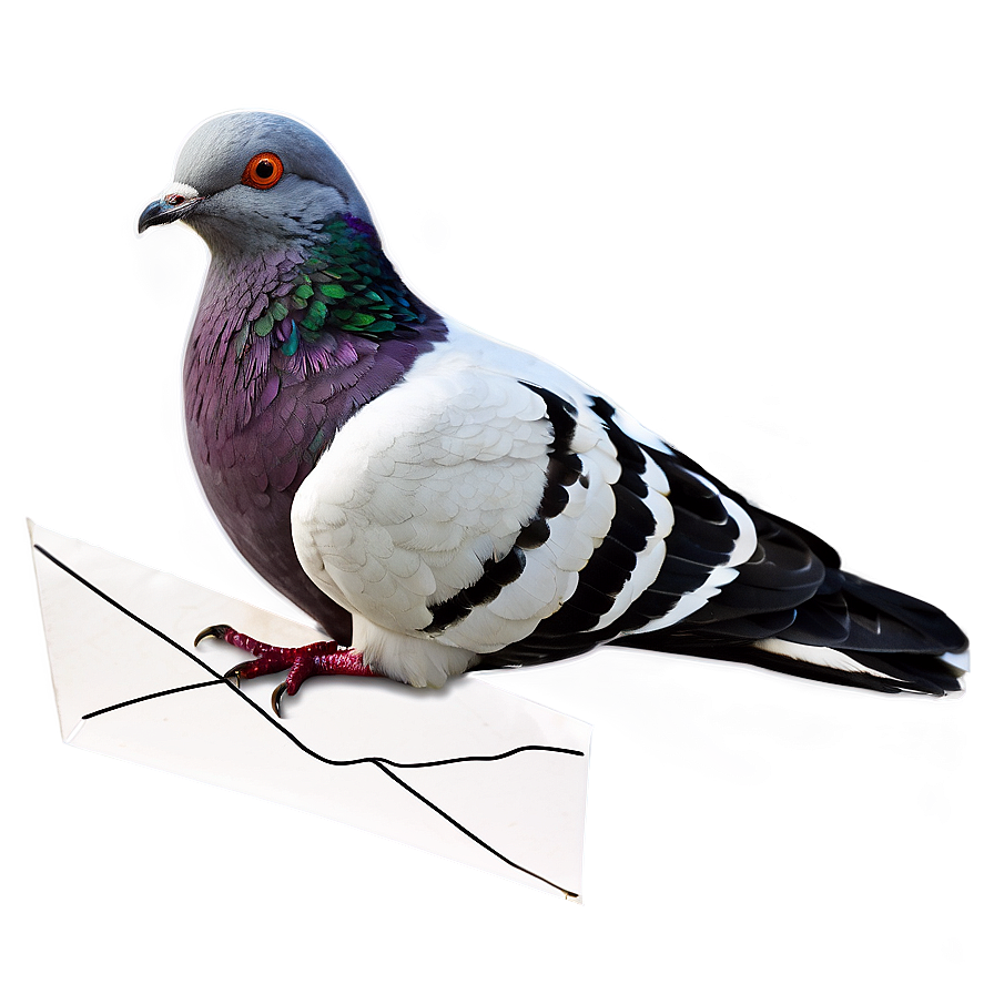 Pigeon With Letter Png Acc PNG image