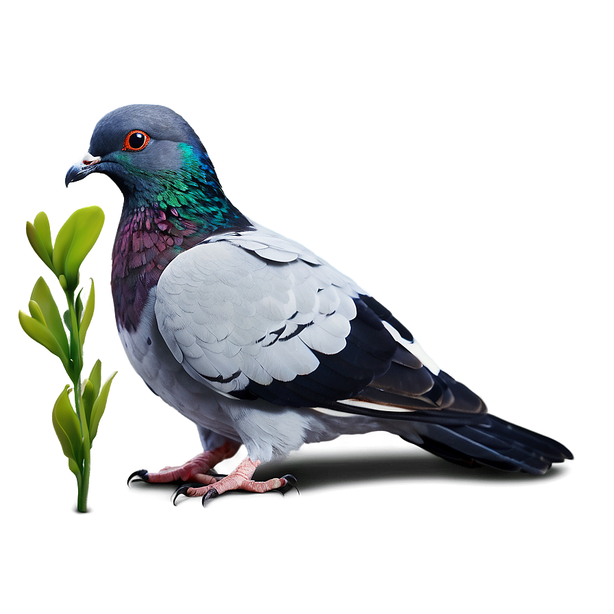 Pigeon With Letter Png Pcp PNG image