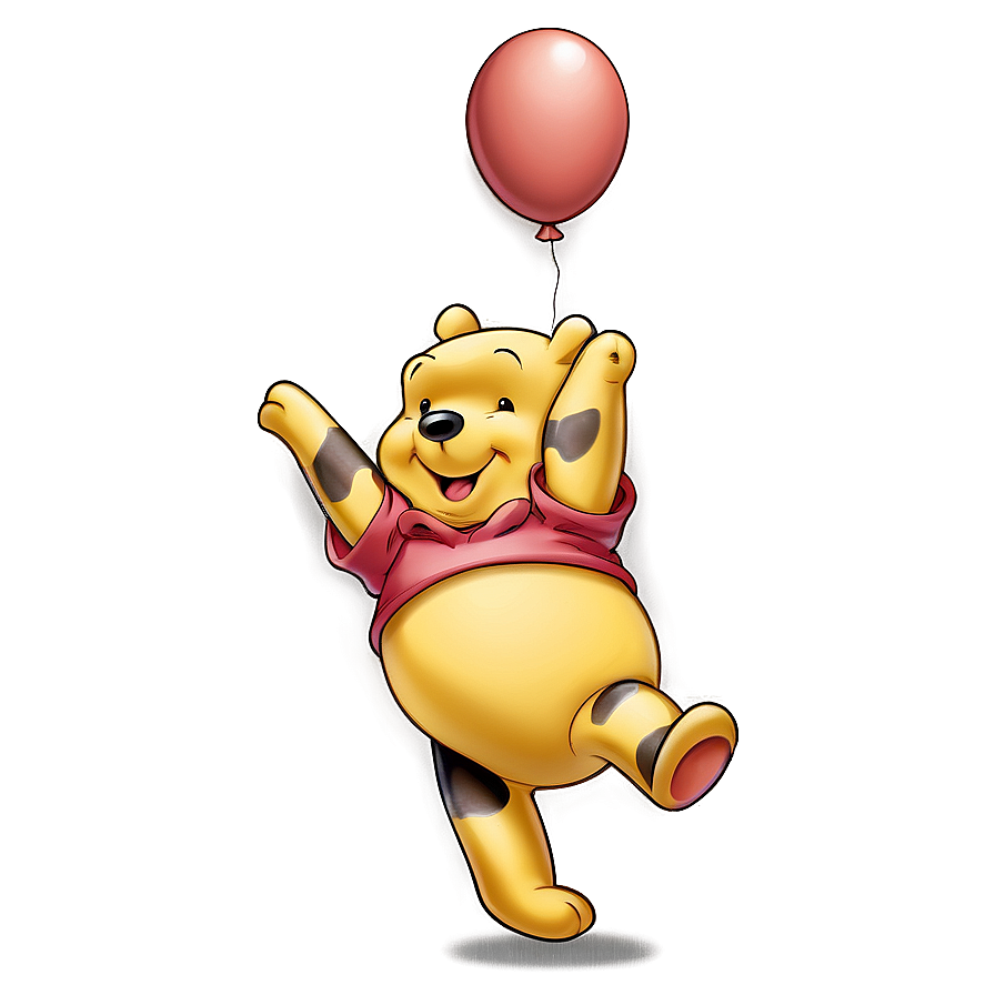 Piglet Holding Balloon Winnie The Pooh Png 24 PNG image