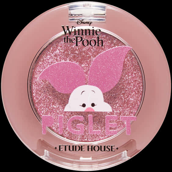 Piglet Themed Cosmetic Compact PNG image