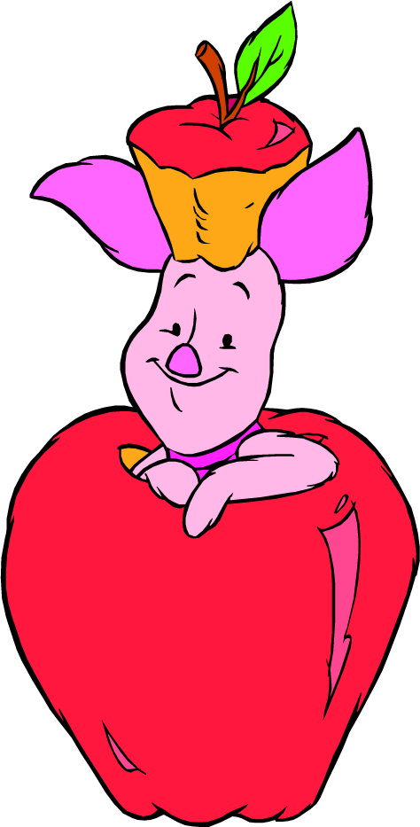 Pigletin Apple Costume PNG image