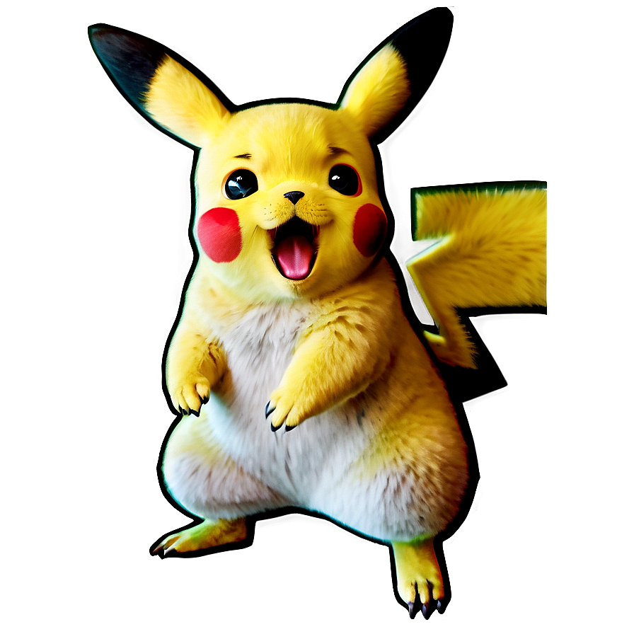 Pikachu C PNG image