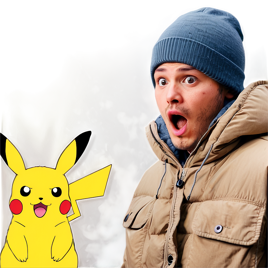 Pikachu Gasping Meme Png 30 PNG image