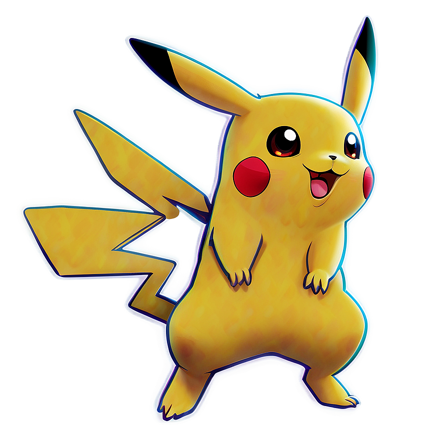 Pikachu Outline Png 05032024 PNG image