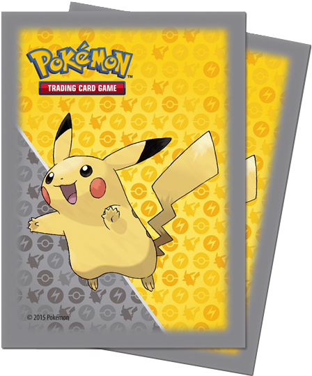 Pikachu Pokemon Card Sleeves PNG image