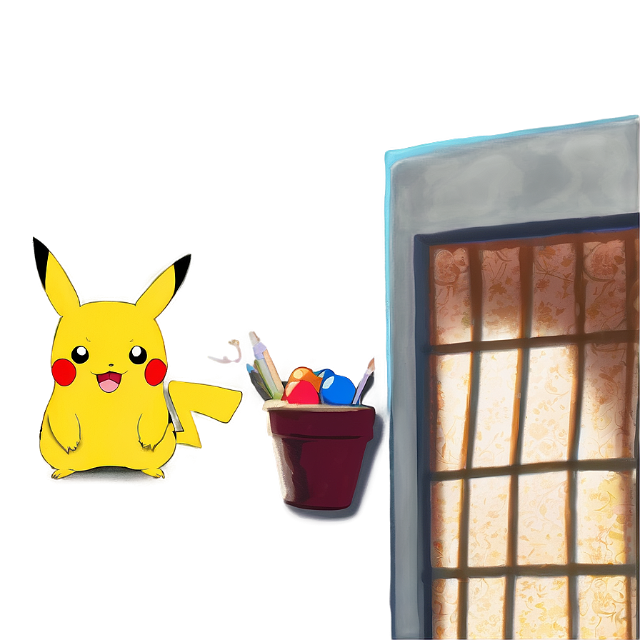 Pikachu's Bewildered Reaction Png Qnf PNG image