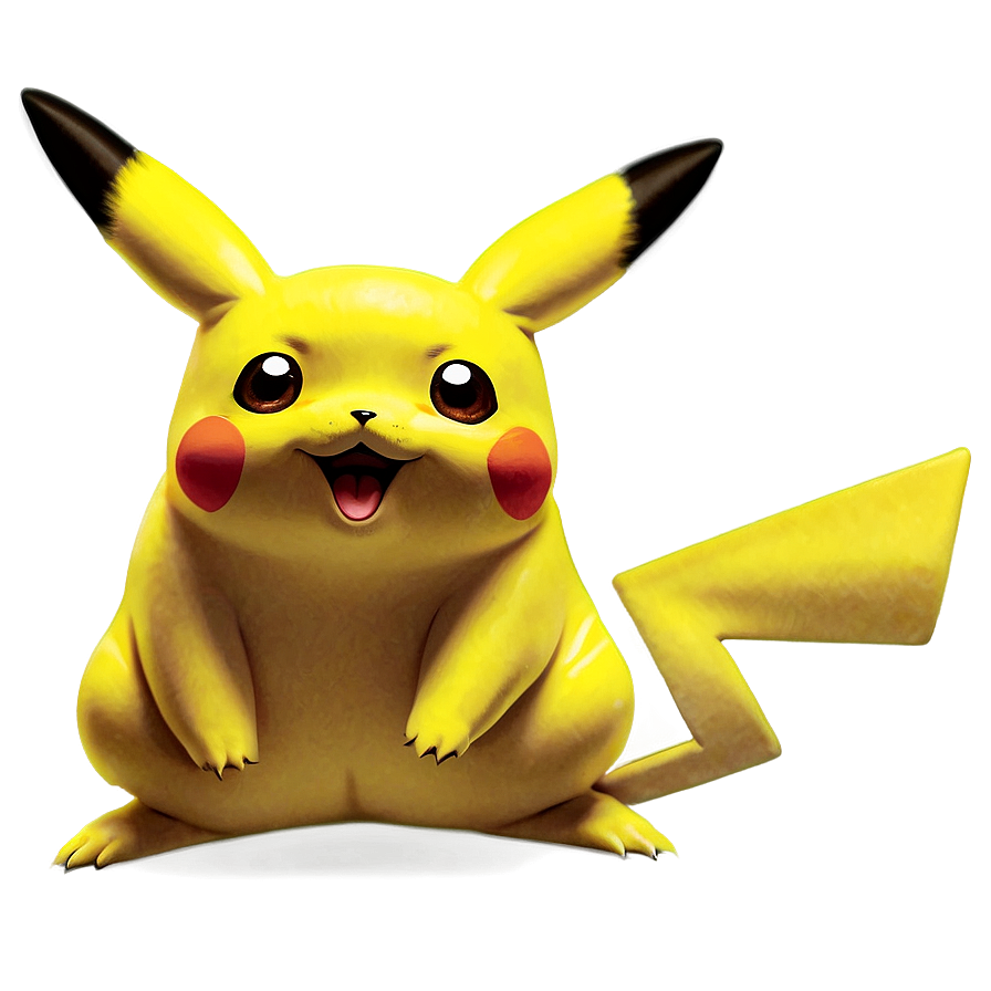 Pikachu Transparent Artwork Png 05262024 PNG image