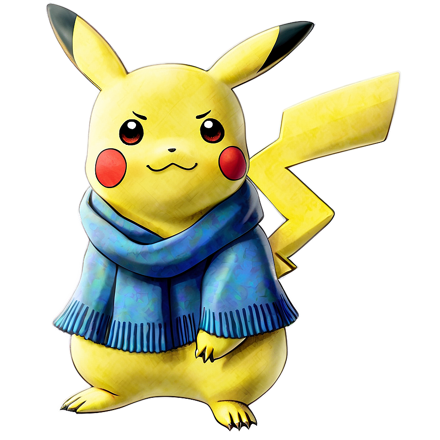 Pikachu With Scarf Png Jsi49 PNG image