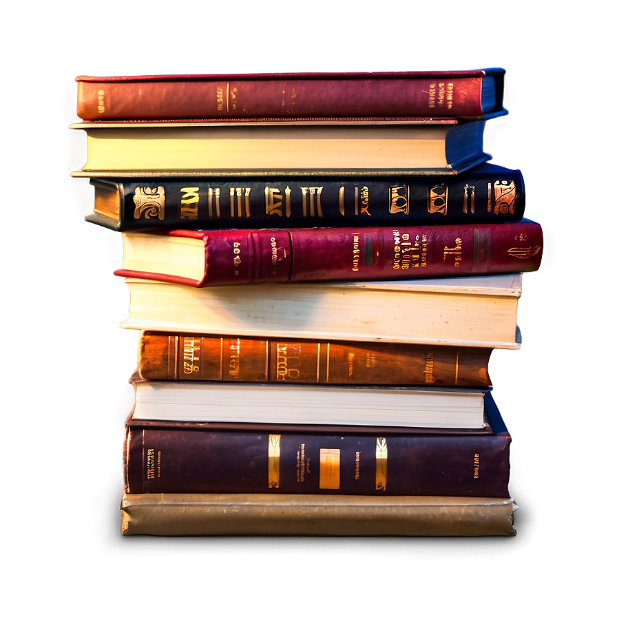 Pile Of Diy Books Png 22 PNG image