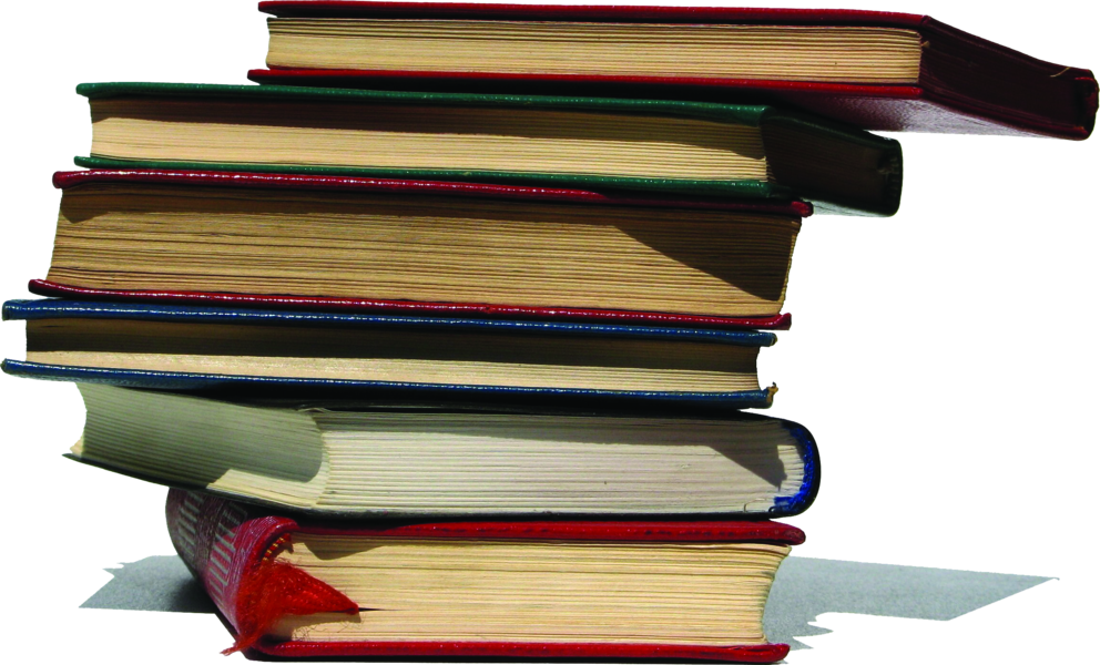 Pile_of_ Hardcover_ Books.png PNG image