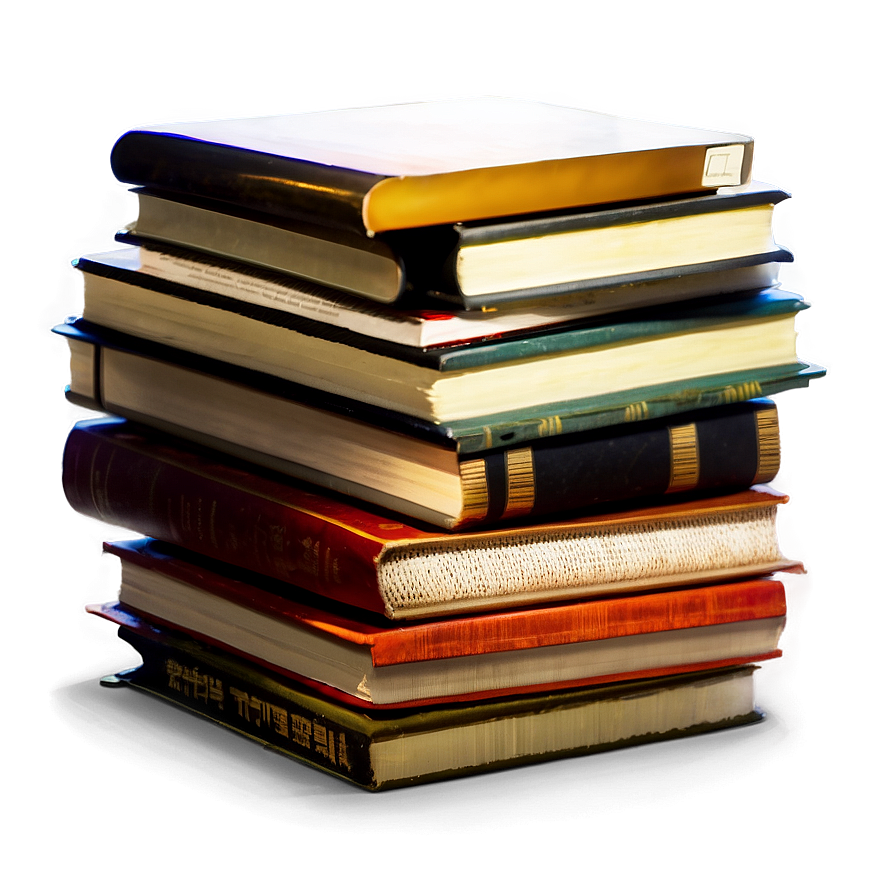 Pile Of Thriller Books Png Rld PNG image