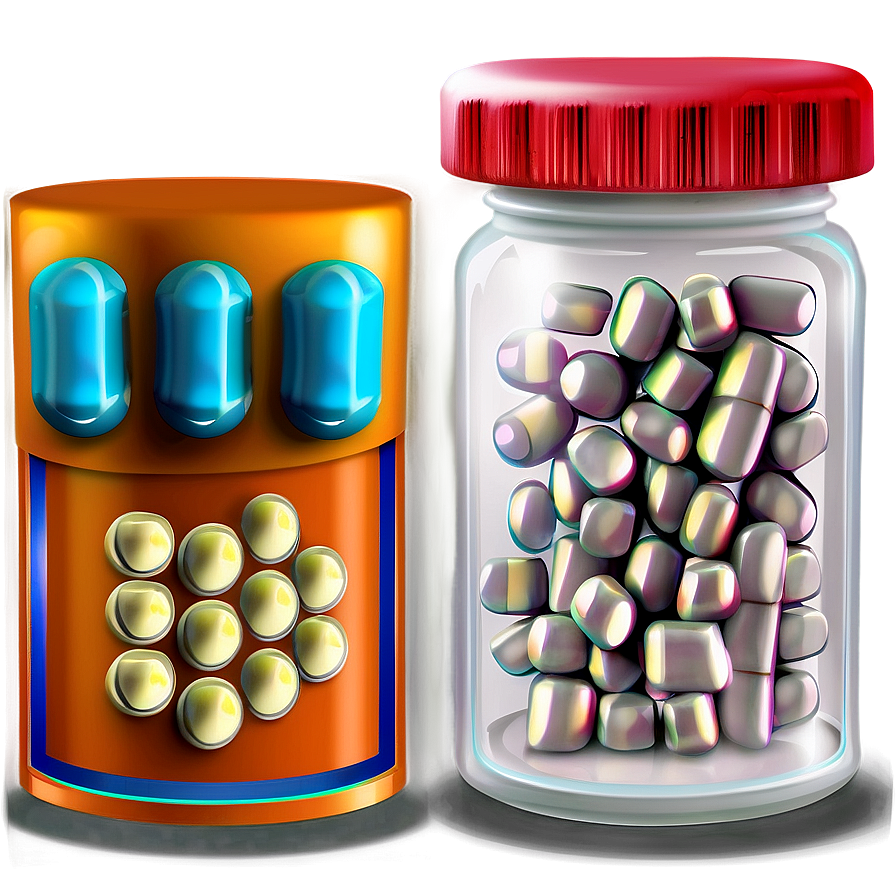 Pill Bottle On Shelf Png 05252024 PNG image