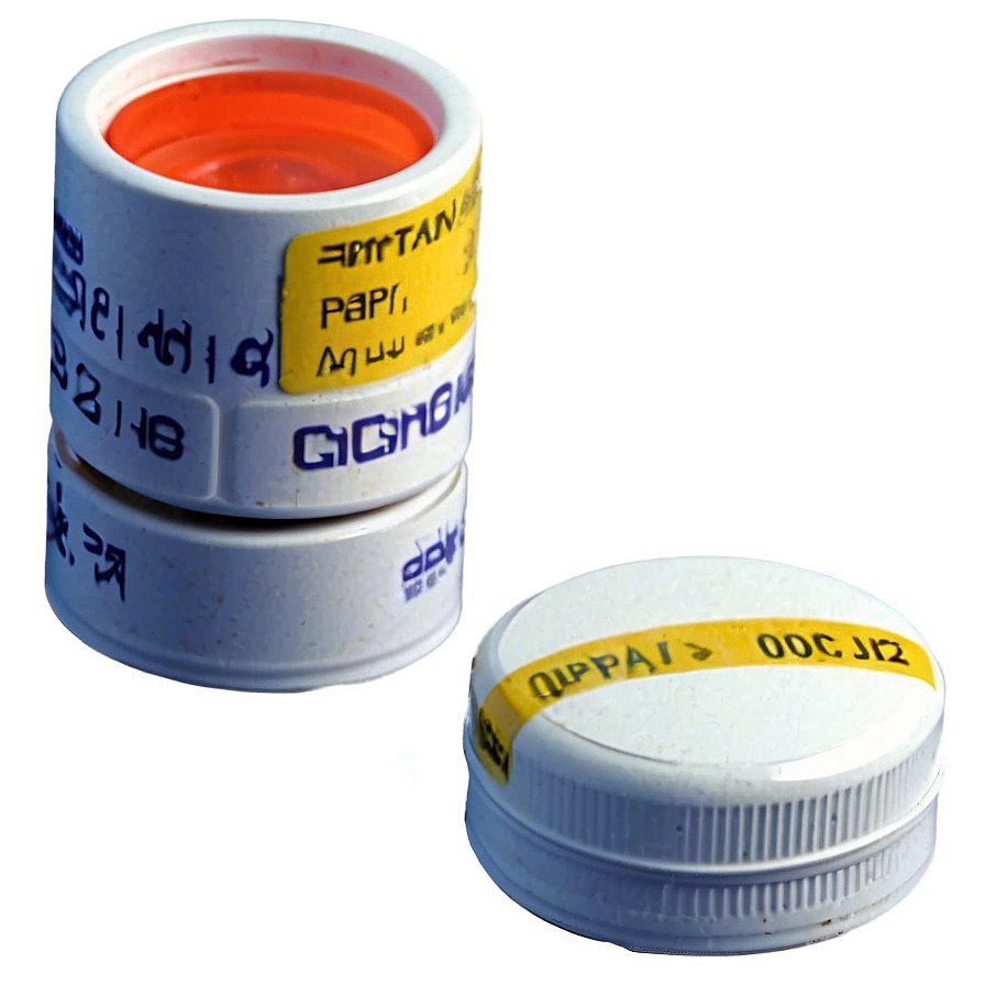 Pill Bottle Open Cap Png Khh PNG image