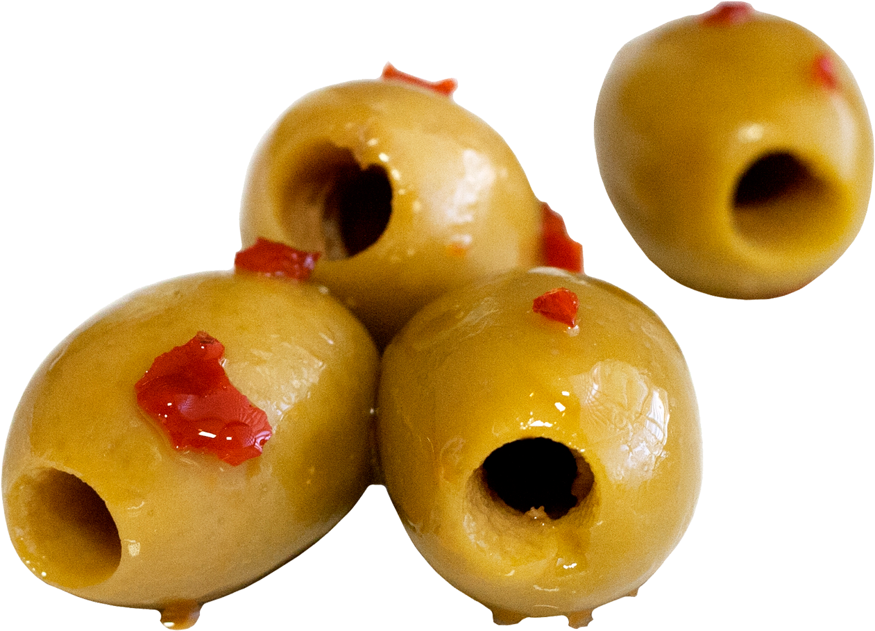 Pimento Stuffed Green Olives PNG image