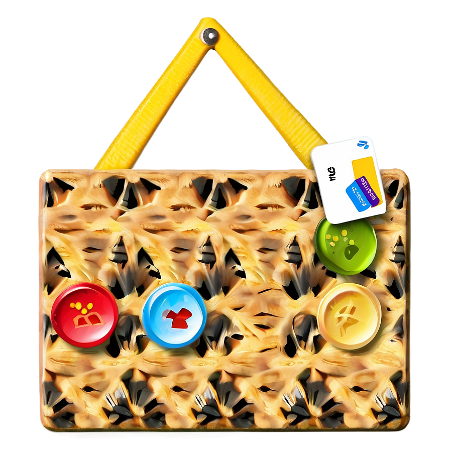 Pin Board C PNG image