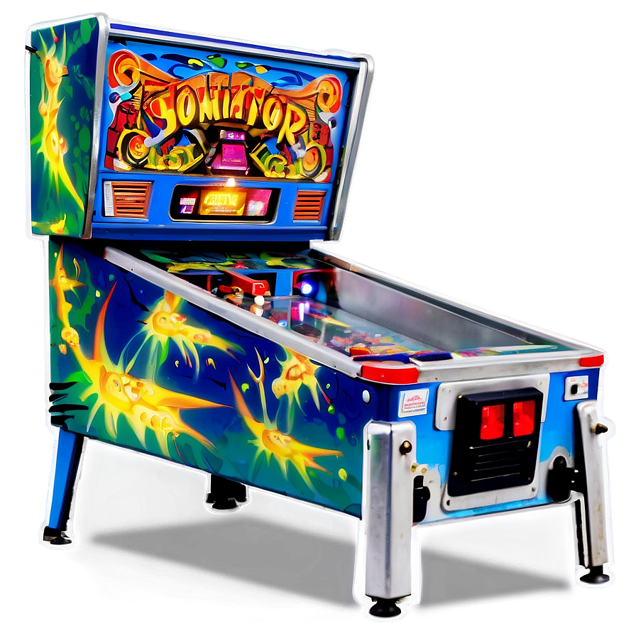 Pinball Flipper Action Png 06242024 PNG image