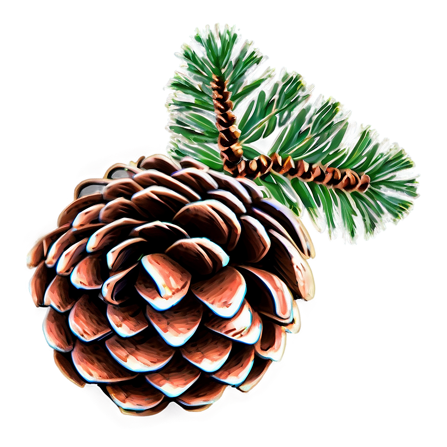 Pine Cone Decoration Png Onx PNG image