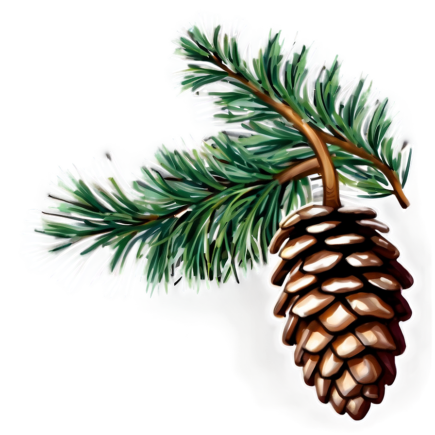 Pine Cone Design Png 51 PNG image