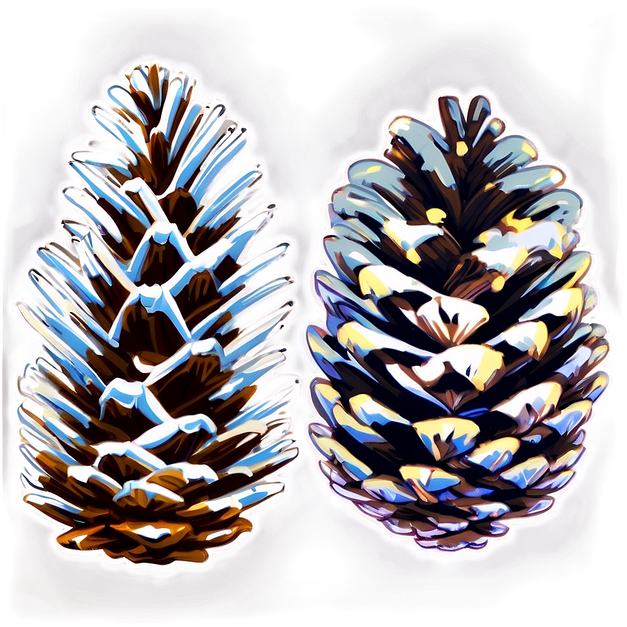 Pine Cone Illustration Png 20 PNG image