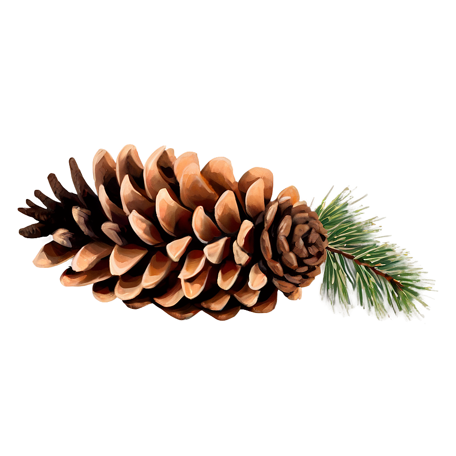 Pine Cone Illustration Png 51 PNG image