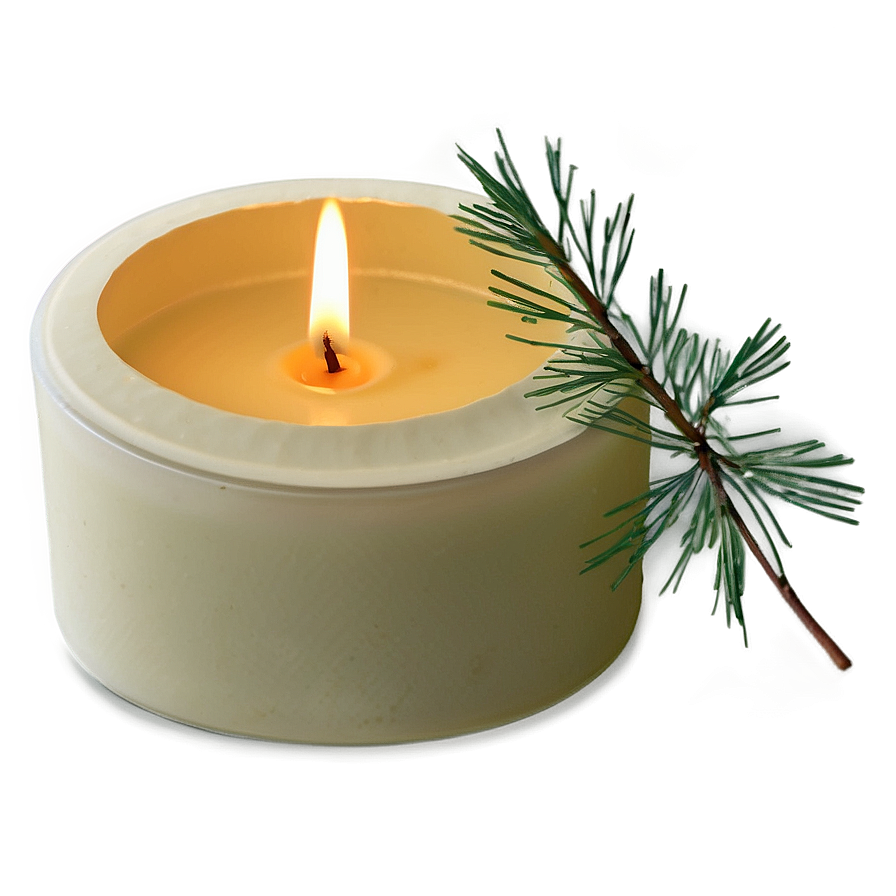 Pine Scented Candle Png 06132024 PNG image