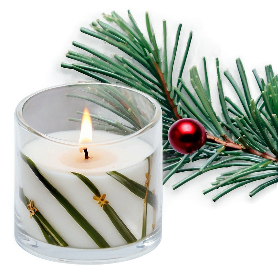 Pine Scented Candle Png Qiq69 PNG image