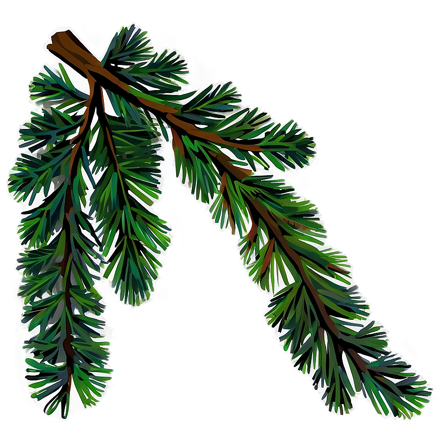 Pine Tree Branch Png 87 PNG image