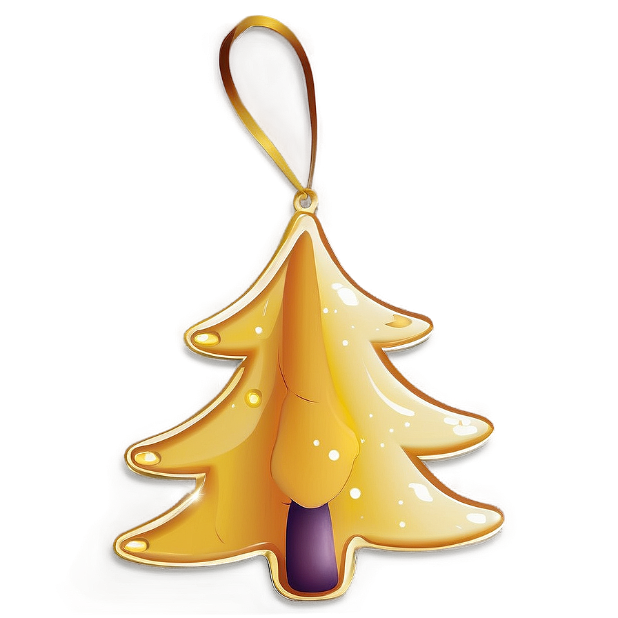 Pine Tree Christmas Ornament Png Ovo PNG image