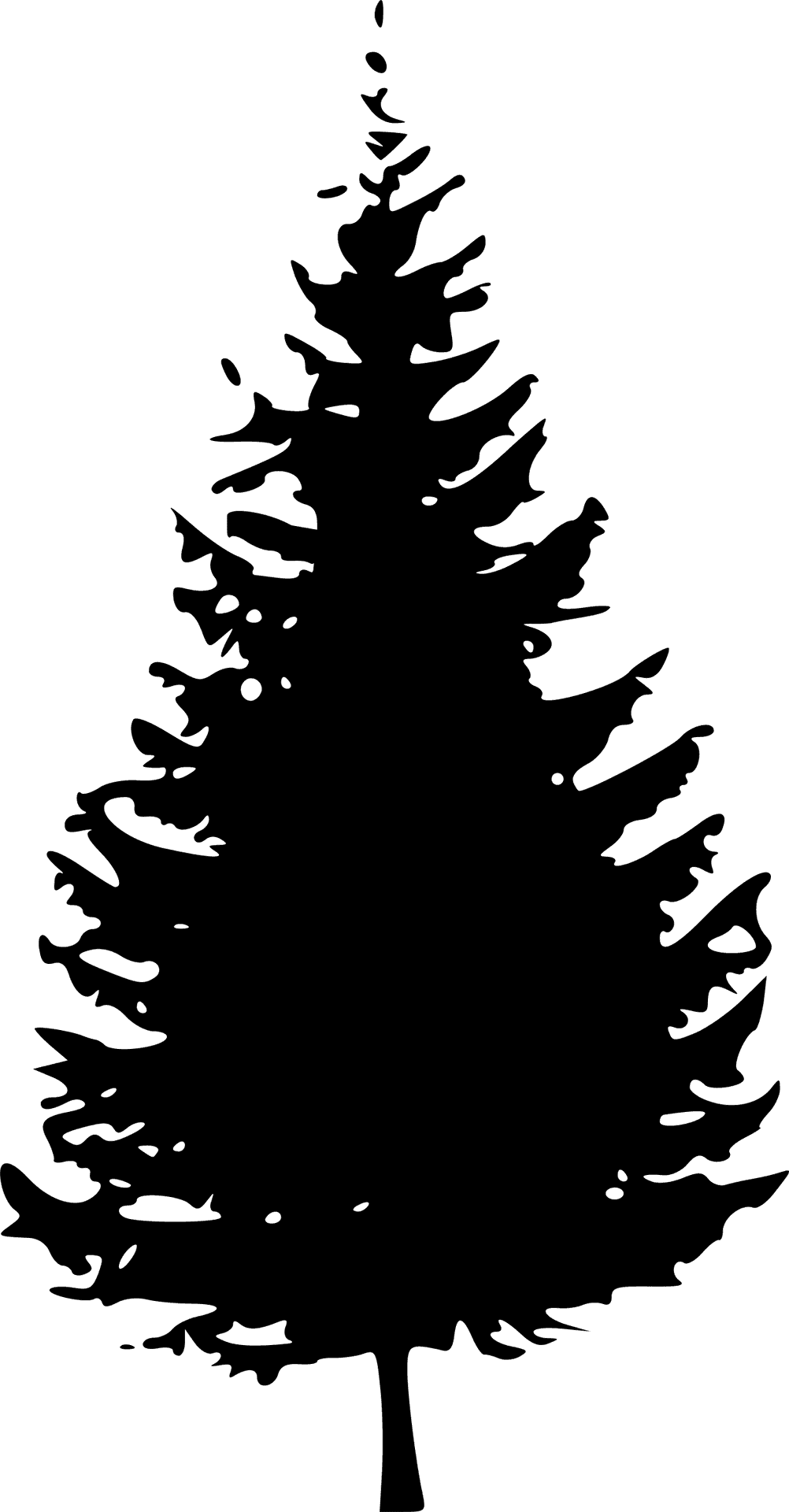 Pine_ Tree_ Silhouette_ Vector_ Graphic PNG image