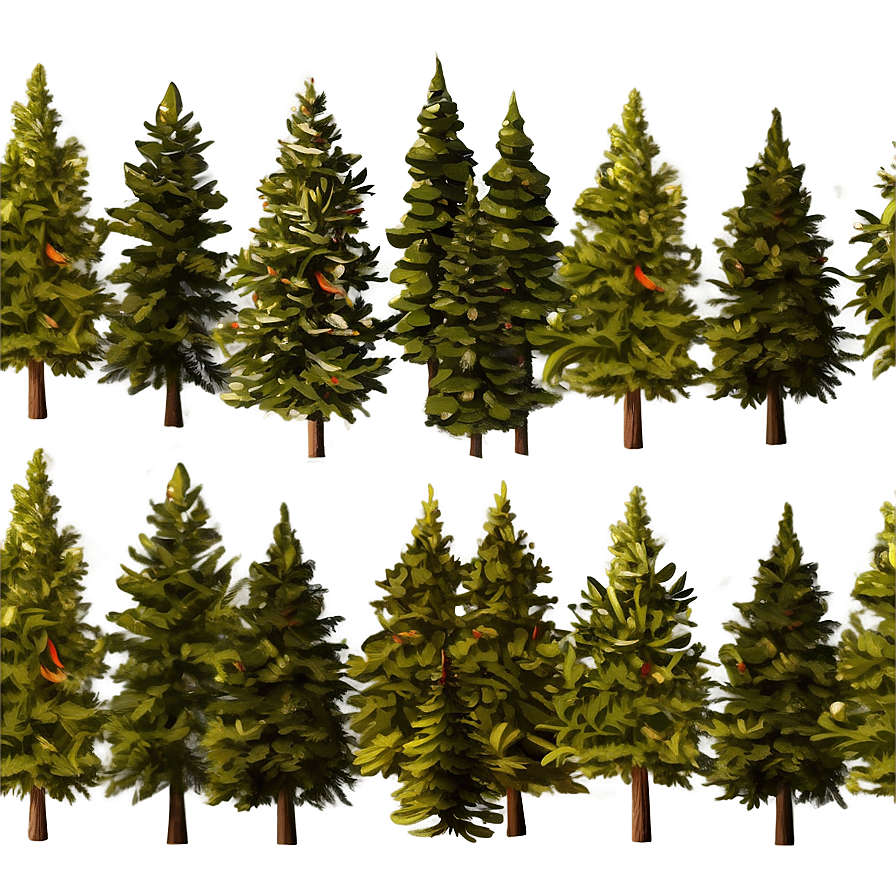 Pine Trees Scene Png 47 PNG image