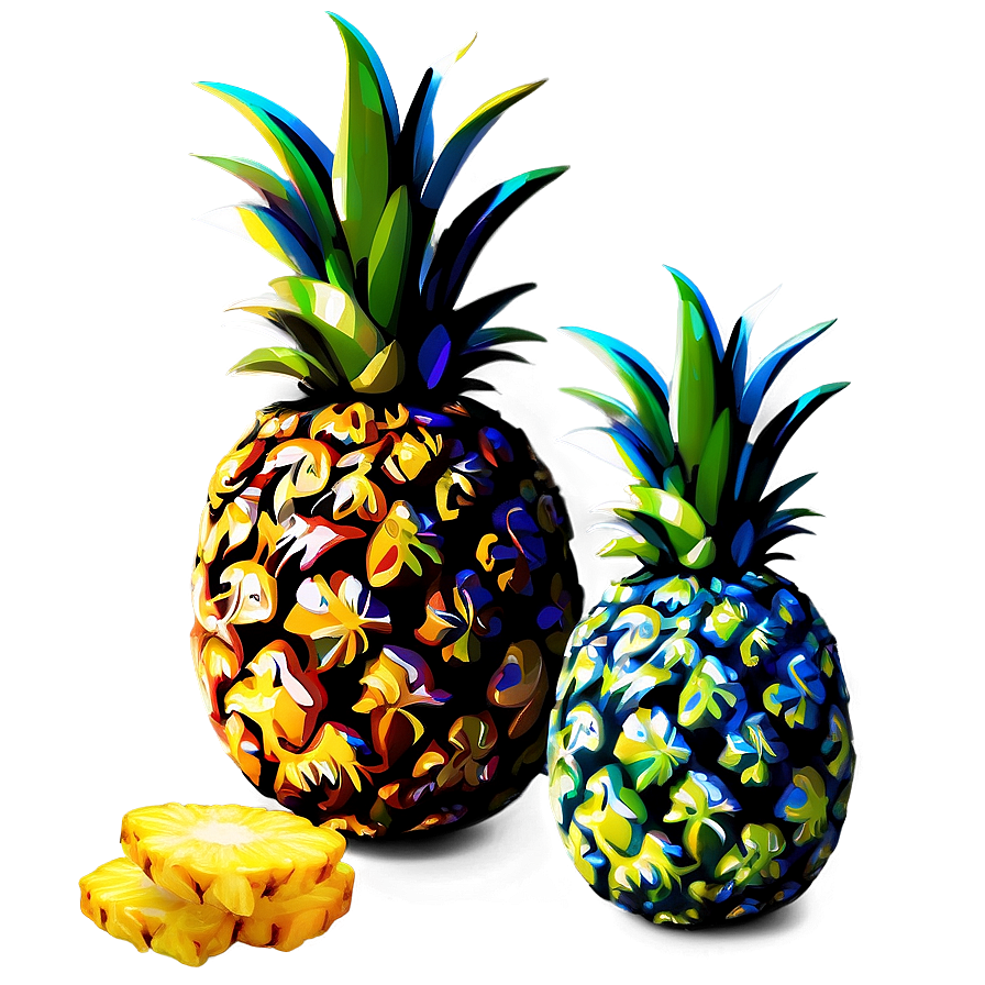 Pineapple Decor Png 05032024 PNG image